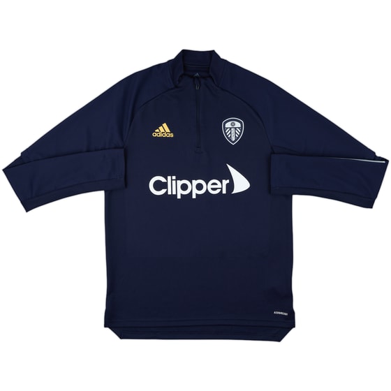 2020-21 Leeds adidas 1/4 Zip Drill Top - 9/10 - (M)