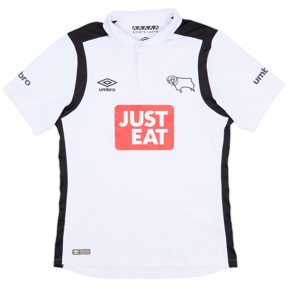 2016-17 Derby County Home Shirt - 8/10 - (S)