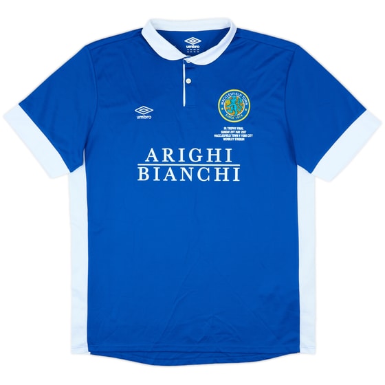 2016-17 Macclesfield Town 'FA Trophy Final' Home Shirt - 8/10 - (XXL)