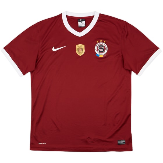 2013-14 Sparta Prague Basic Home Shirt - 7/10 - (M)