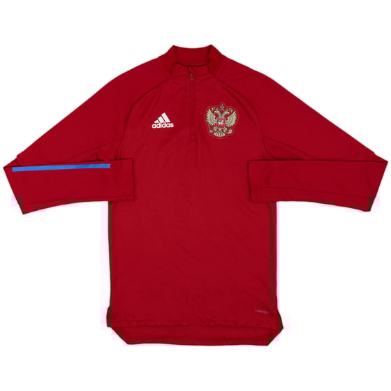 2018-20 Russia adidas 1/4 Zip Training Top - 8/10 - (XS)