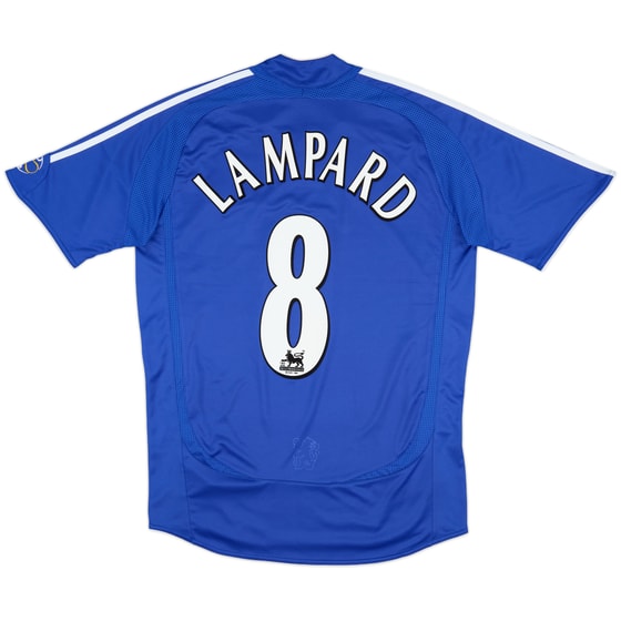 2006-08 Chelsea Home Shirt Lampard #8 - 6/10 - (S)