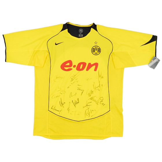 2004-05 Borussia Dortmund Signed Home Shirt (XL)