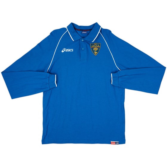 2009-10 Lecce Asics Polo L/S Shirt - 6/10 - (XL)