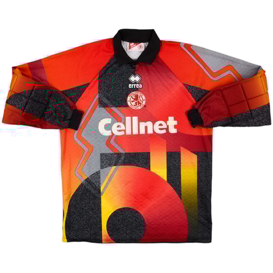1996-97 Middlesbrough GK Shirt Seba #1 - 7/10 - (XL)