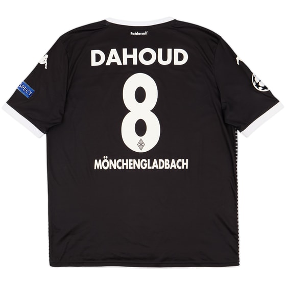 2015-16 Borussia Monchengladbach European Home Shirt Dahoud #8 - 7/10 - (XXL)