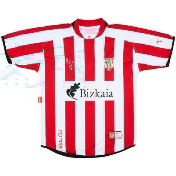2004-05 Athletic Bilbao Youth Match Issue Home Shirt #7