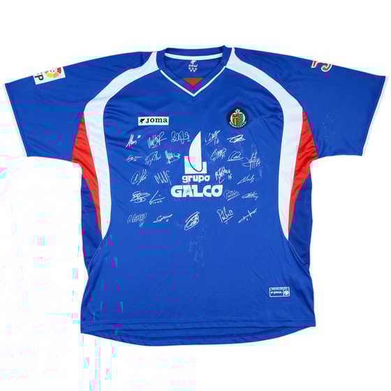 2006-07 Getafe 'Squad Signed' Home Shirt - 5/10 - (XXL)