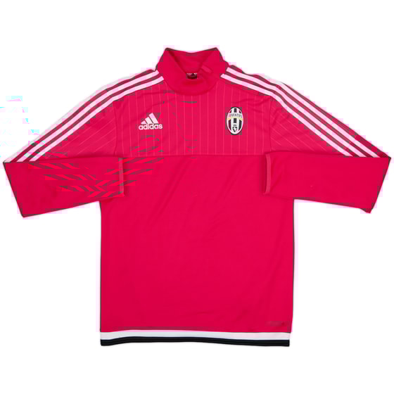 2015-16 Juventus adidas 1/4 Zip Drill Top - 8/10 - (S)