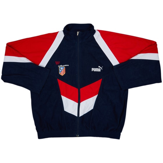 1996-98 Atletico Madrid Puma Track Jacket - 5/10 - (XL)