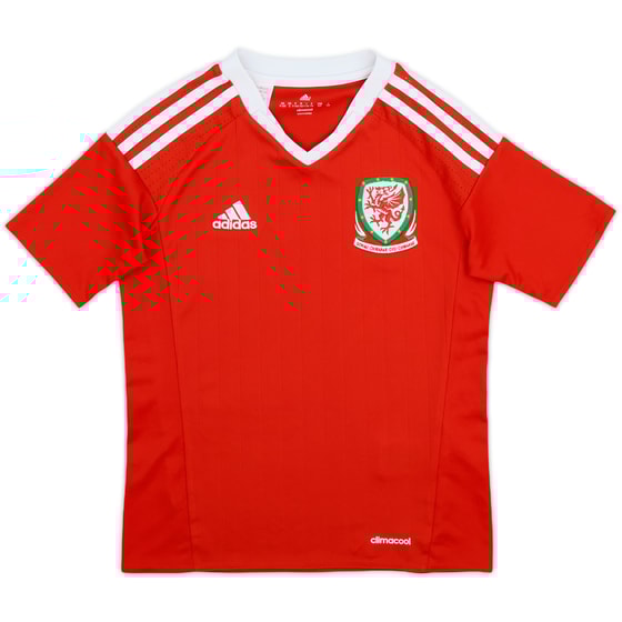 2016-17 Wales Home Shirt - 10/10 - (S.Boys)