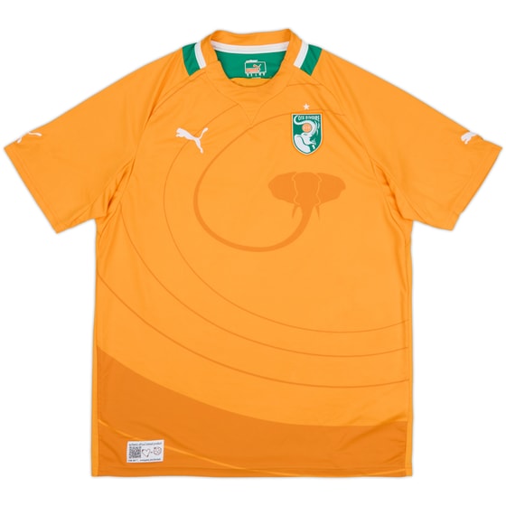 2010-11 Ivory Coast Home Shirt - 9/10 - (L)