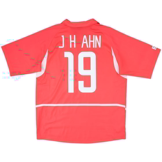 2002-03 South Korea Home Shirt J.H.Ahn #19 - 10/10 - (L)