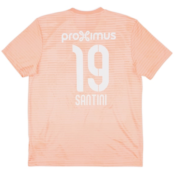 2018-19 Anderlecht Away Shirt Santini #9 - 9/10 - (L)