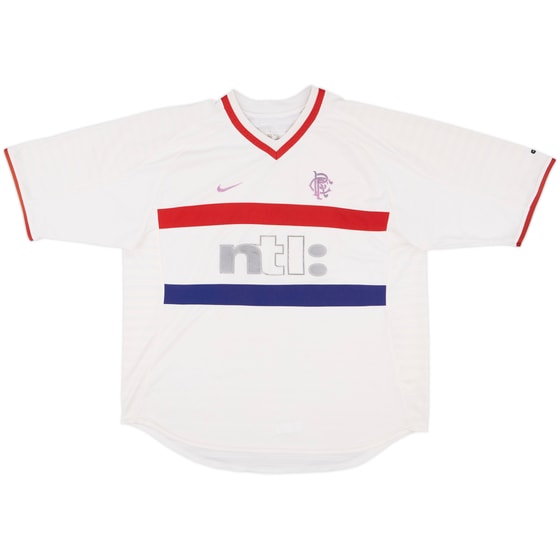 2000-01 Rangers Away Shirt - 4/10 - (XL)