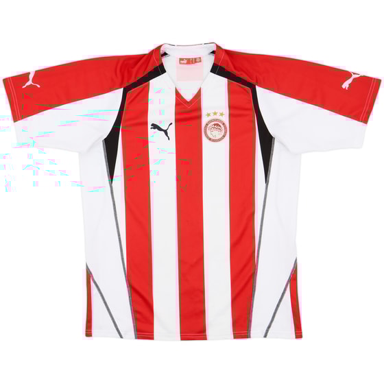2005-06 Olympiakos Home Shirt - 7/10 - (XL)