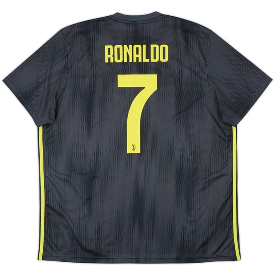 2018-19 Juventus Third Shirt Ronaldo #7 - 9/10 - (XXL)