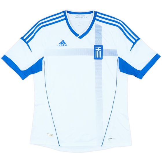 2012-13 Greece Home Shirt - 9/10 - (L)