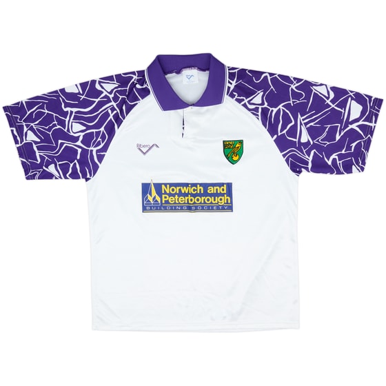 1992-94 Norwich Away Shirt - 8/10 - (L)