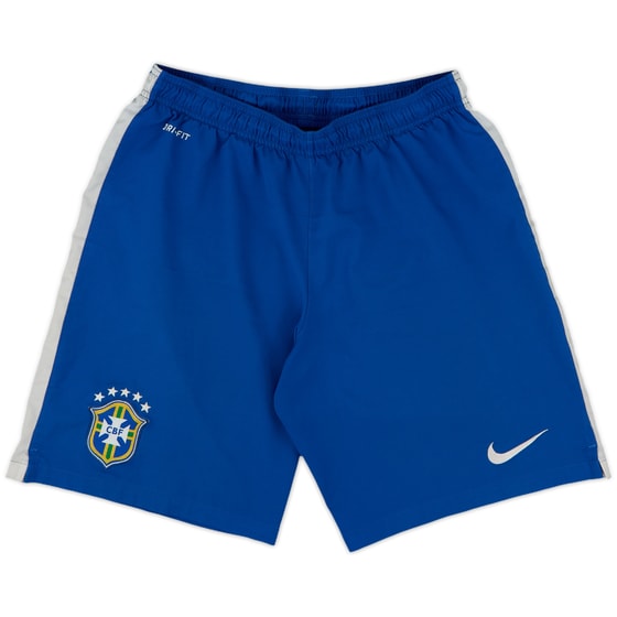 2014-16 Brazil Home Shorts - 7/10 - (M)