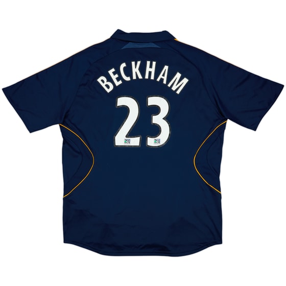 2007-08 LA Galaxy Away Shirt Beckham #23 - 4/10 - (XXL)