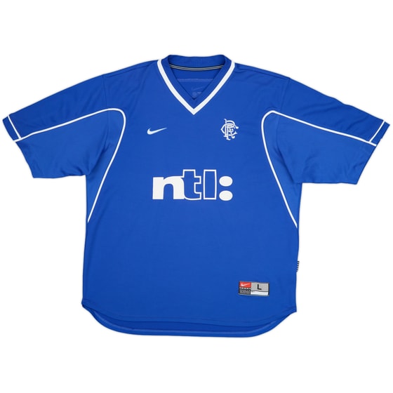 1999-01 Rangers Home Shirt - 8/10 - (L)