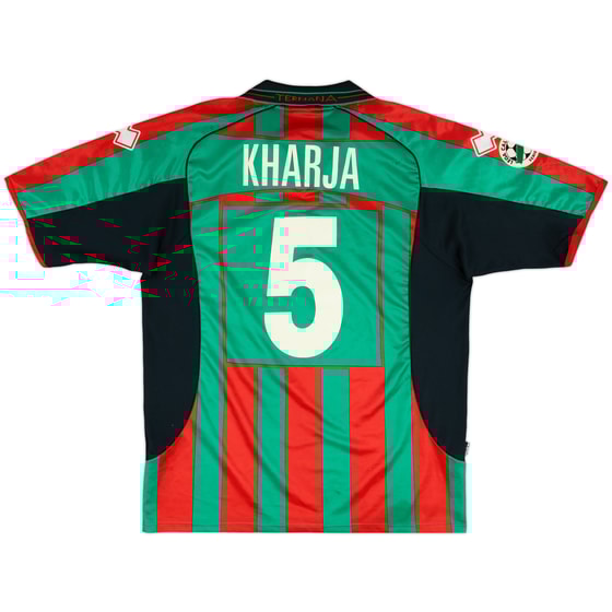 2004-05 Ternana Match Issue Home Shirt Kharja #5