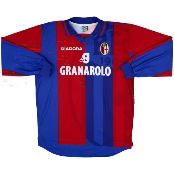 1996-97 Bologna Home L/S Shirt - 5/10 - (L)