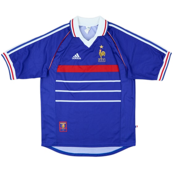 1998-00 France Home Shirt - 10/10 - (M)