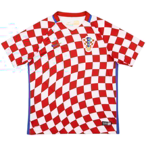 2016-18 Croatia Home Shirt - 7/10 - (L.Boys)