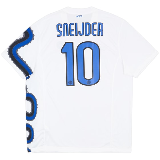 2010-11 Inter Milan Away Shirt Sneijder #10 - 8/10 - (XL)