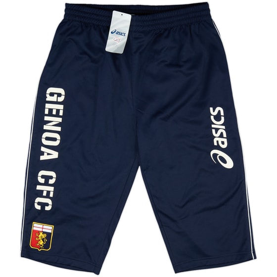 2010-11 Genoa Asics 3/4 Track Pants/Bottoms (XL)