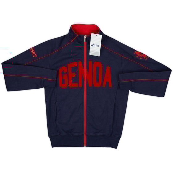 2011-12 Genoa Asics Track Jacket (S.Boys)