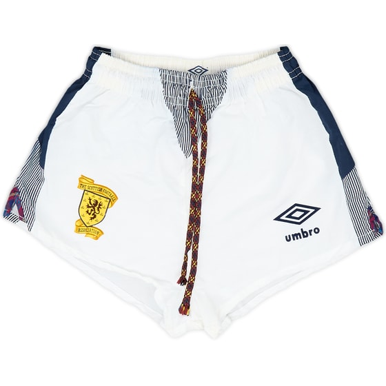 1988-91 Scotland Home Shorts - 9/10 - (S.Boys)