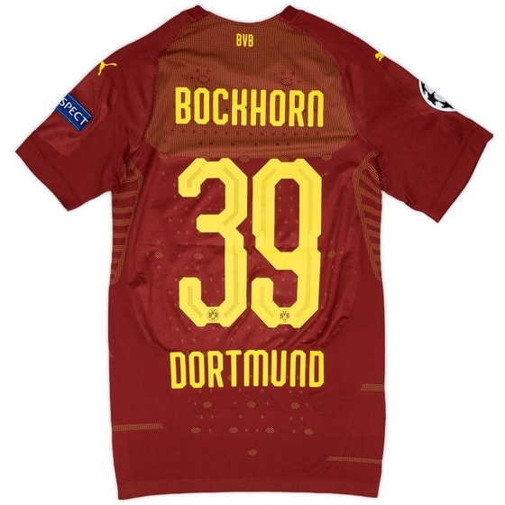 2018-19 Borussia Dortmund Player Issue Champions League Third Bockhorn #39 - 8/10 - (M)