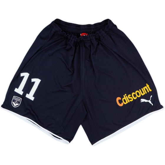 2007-08 Bordeaux Match Issue UEFA Cup Home Shorts #11 (Bellion)