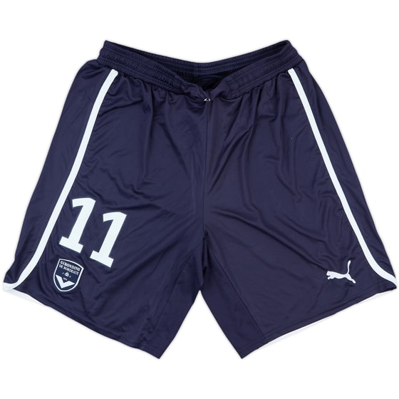 2012-13 Bordeaux Match Issue Home Shorts #11 (Bellion)