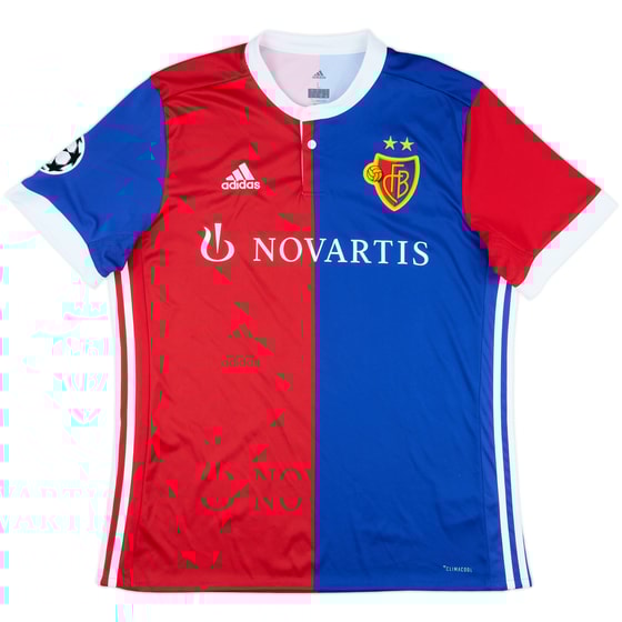 2017-18 Basel Home Shirt - 9/10 - (L)