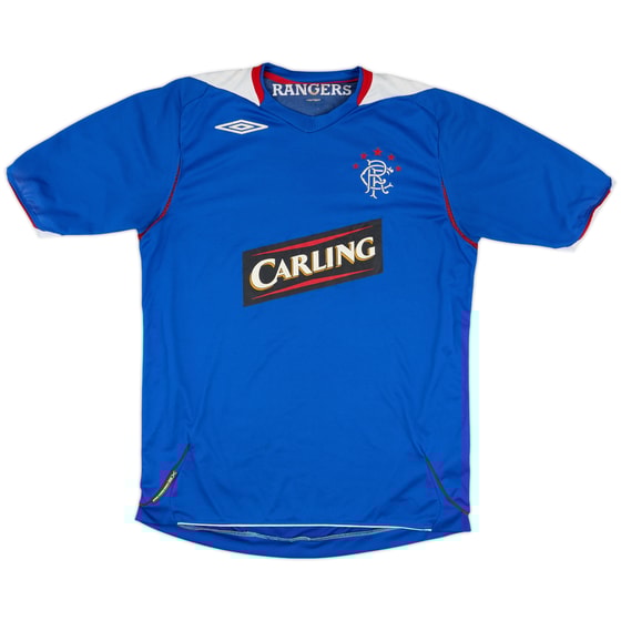 2006-07 Rangers Home Shirt - 5/10 - (M)