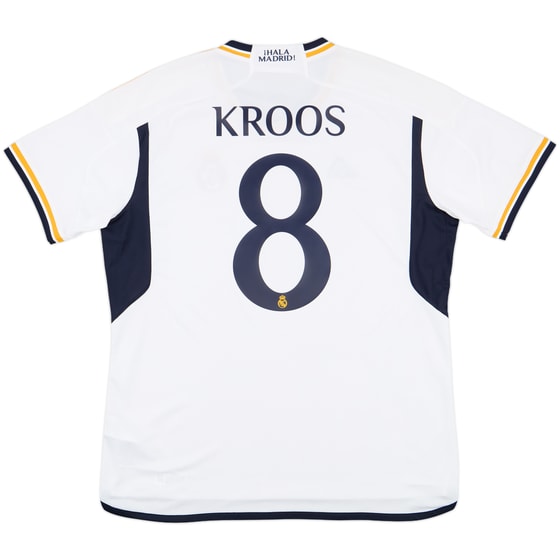 2023-24 Real Madrid Home Shirt Kroos #8 - 10/10 - (XL)