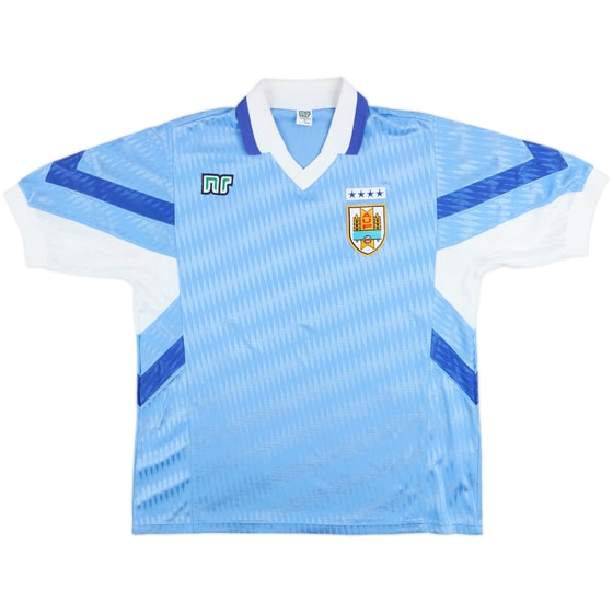 1995-98 Uruguay Home Shirt - 8/10 - (L)