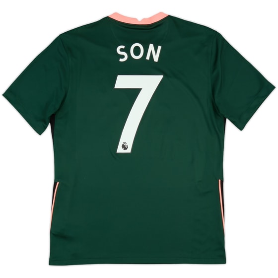 2020-21 Tottenham Away Shirt Son #7 - 9/10 - (M)