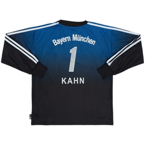 2002-03 Bayern Munich GK Shirt Kahn #1 - 5/10 - (XL.Boys)