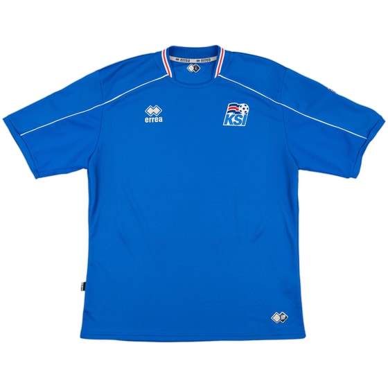 2008-10 Iceland Home Shirt - 9/10 - (XL)