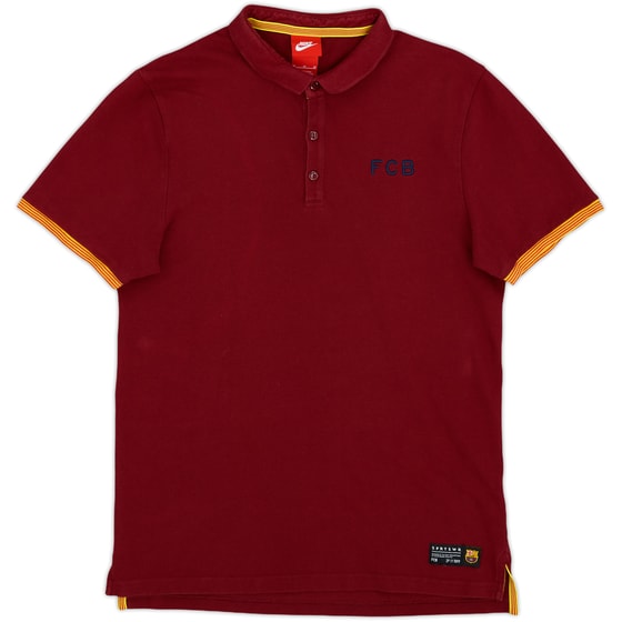 2015-16 Barcelona Nike Polo Shirt - 8/10 - (M)
