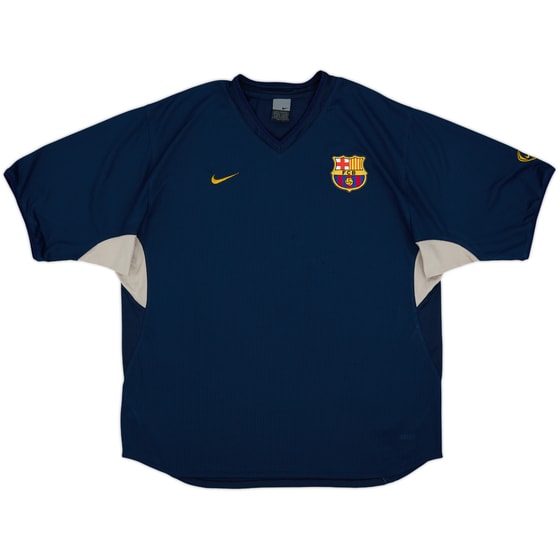 2003-04 Barcelona Nike Training Shirt - 8/10 - (XL)