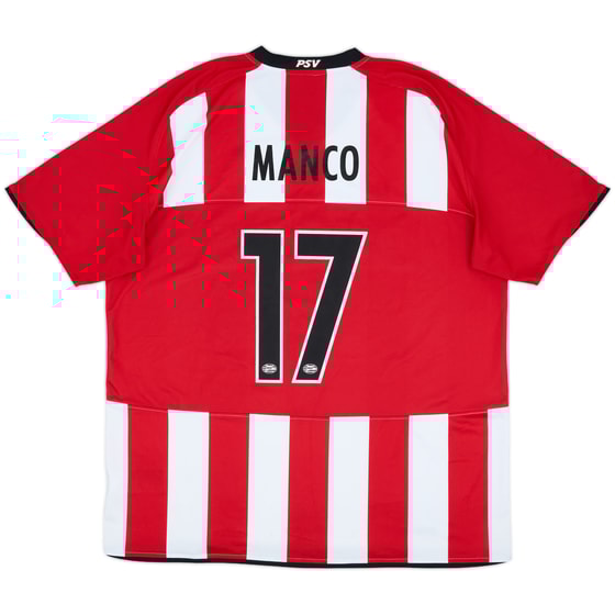 2008-10 PSV Home Shirt Manco #17 - 7/10 - (XXL)