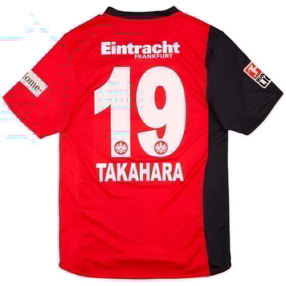 2007-09 Eintracht Frankfurt Home Shirt Takahara #19 - 8/10 - (M)