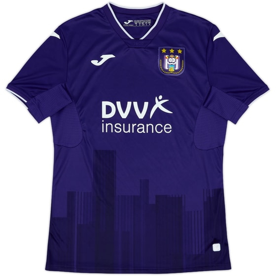2020-21 Anderlecht Home Shirt - 8/10 - (S)