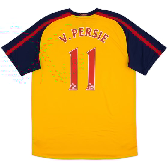 2008-09 Arsenal Away Shirt V.Persie #11 - 9/10 - (L)